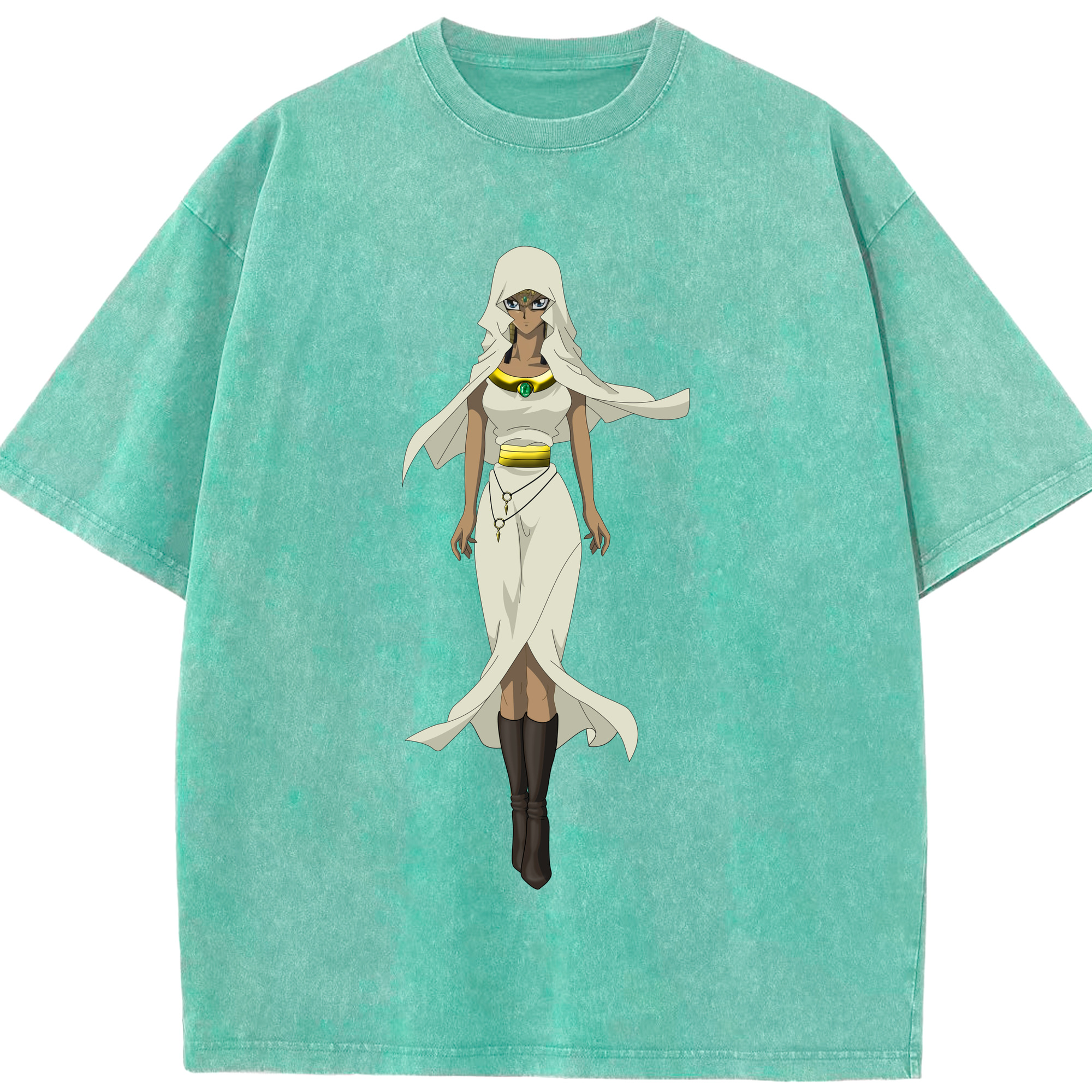 （画像用） 遊☆戯☆王 Yu-Gi-Oh! 綿100% ヴィンテージ風 半袖Tシャツ（フロントプリント）